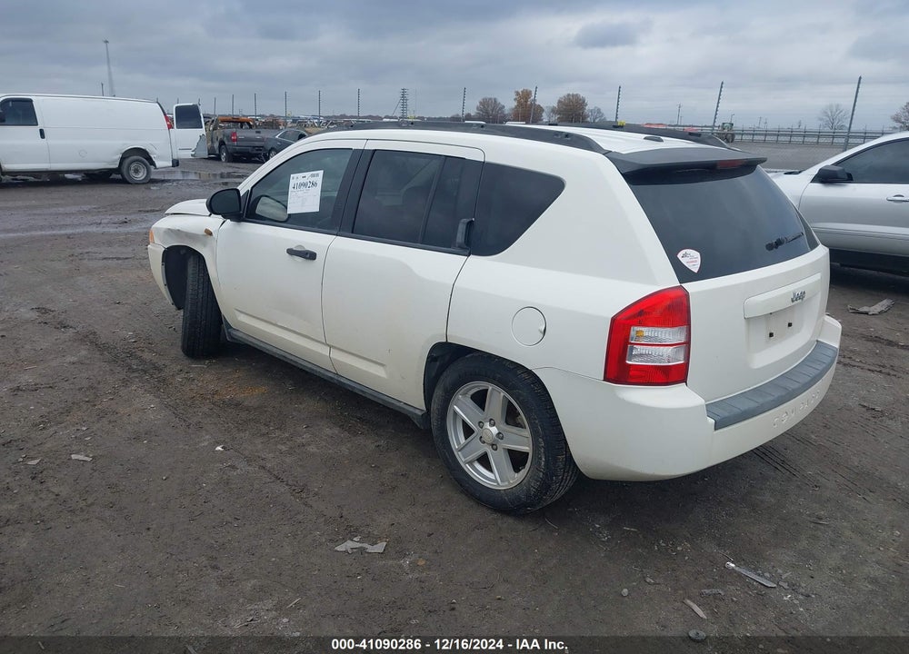 2007 JEEP COMPASS SPORT VIN: 1J8FT47W07D107774
