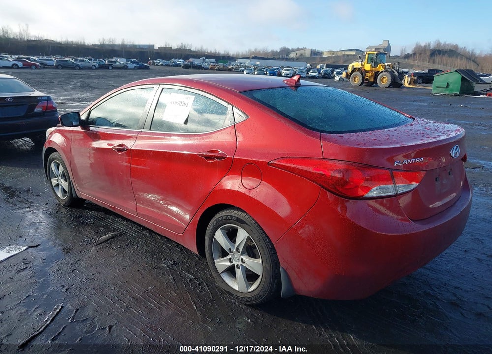2013 HYUNDAI ELANTRA GLS VIN: KMHDH4AE5DU619134