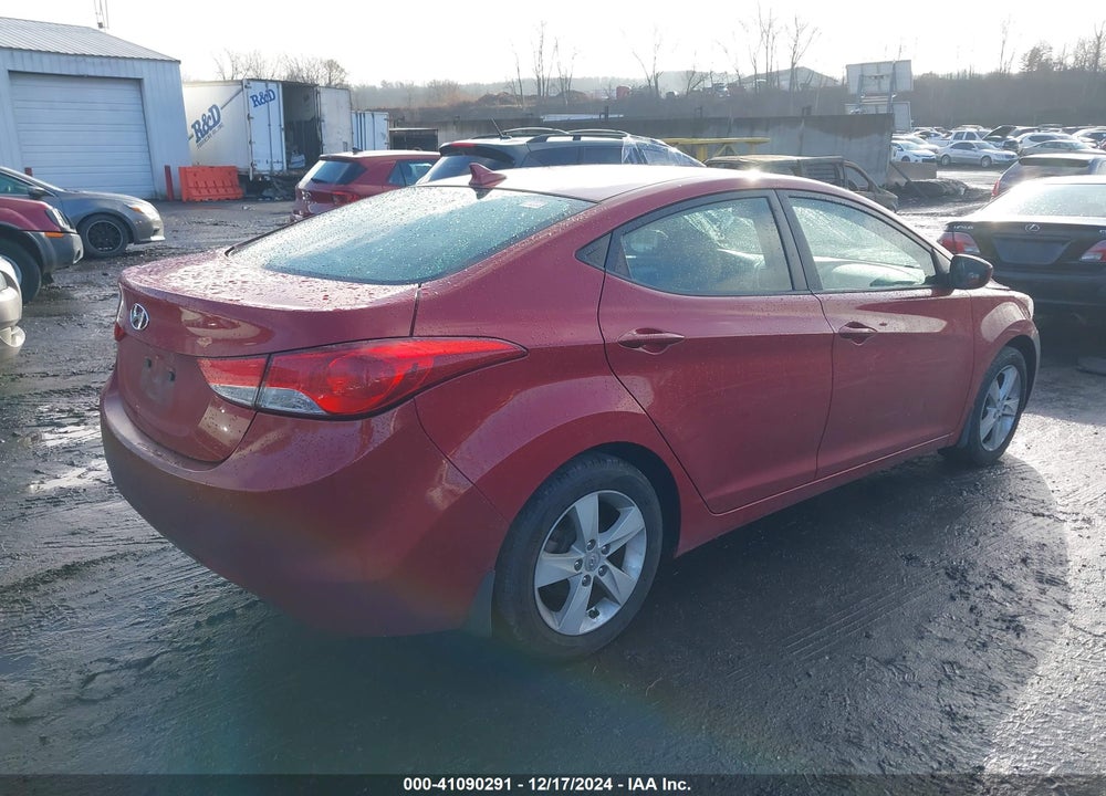 2013 HYUNDAI ELANTRA GLS VIN: KMHDH4AE5DU619134