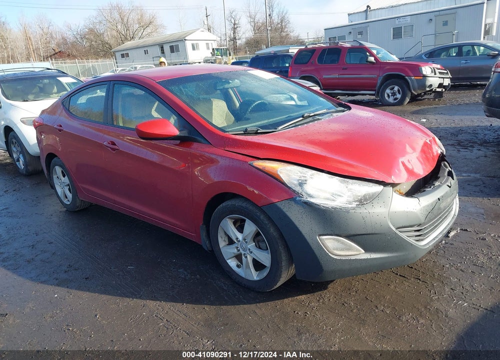 2013 HYUNDAI ELANTRA GLS VIN: KMHDH4AE5DU619134