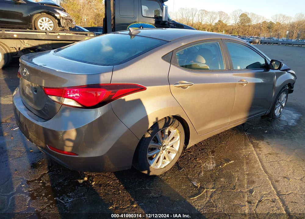 2014 HYUNDAI ELANTRA SE VIN: 5NPDH4AE6EH479434