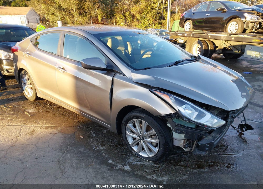 2014 HYUNDAI ELANTRA SE VIN: 5NPDH4AE6EH479434