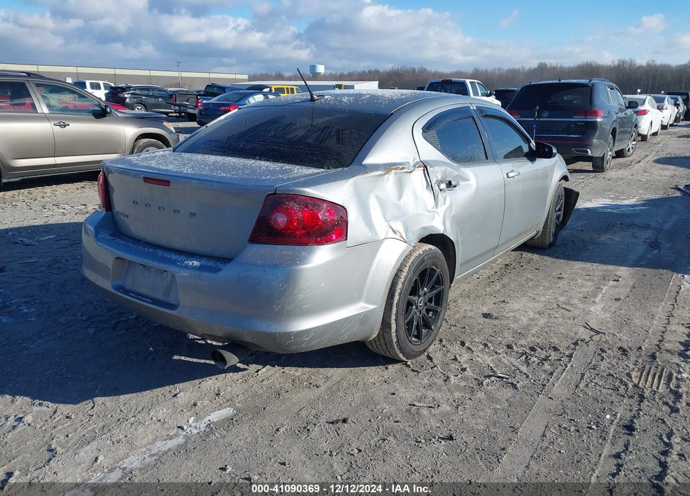 2014 DODGE AVENGER SE VIN: 1C3CDZAB5EN118856
