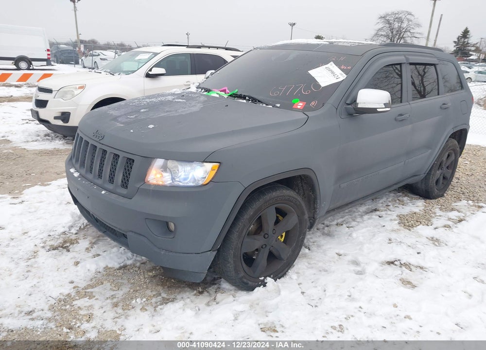 2011 JEEP GRAND CHEROKEE OVERLAND VIN: 1J4RR6GT8BC647760