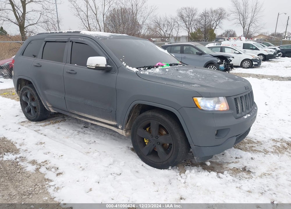 2011 JEEP GRAND CHEROKEE OVERLAND VIN: 1J4RR6GT8BC647760