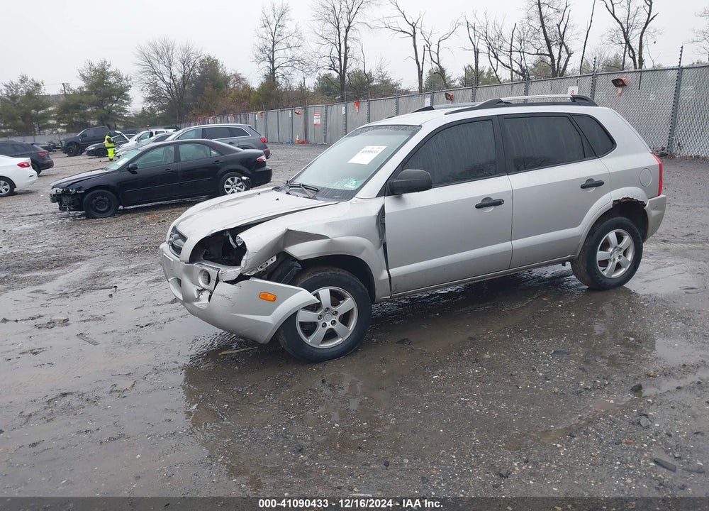 2005 HYUNDAI TUCSON GL VIN: KM8JM12BX5U075605