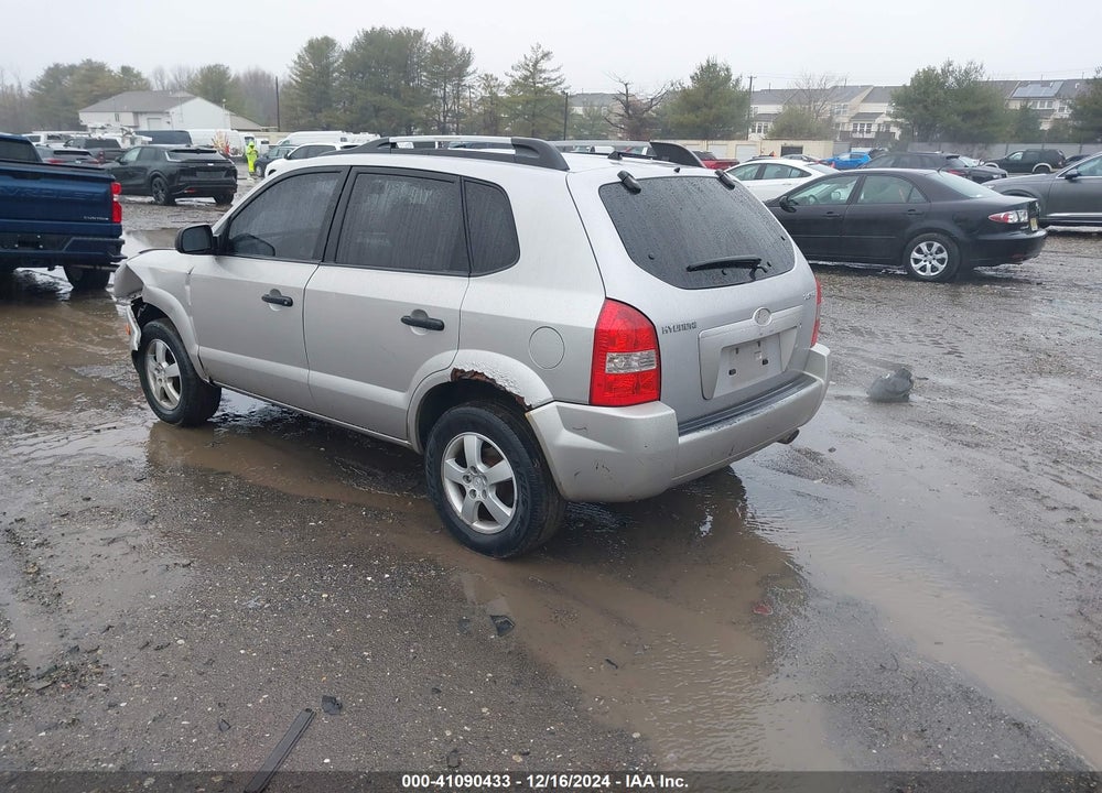 2005 HYUNDAI TUCSON GL VIN: KM8JM12BX5U075605
