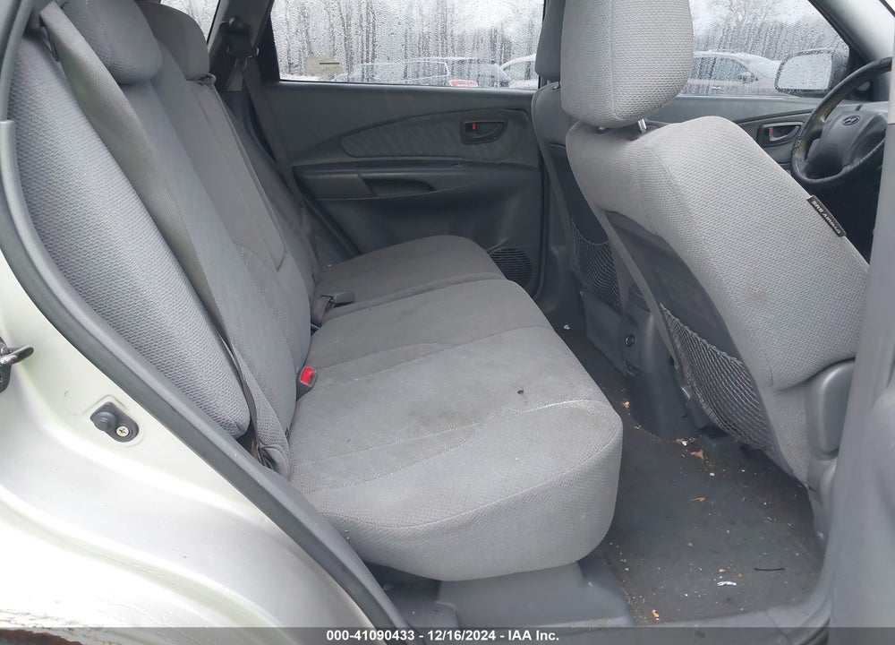 2005 HYUNDAI TUCSON GL VIN: KM8JM12BX5U075605