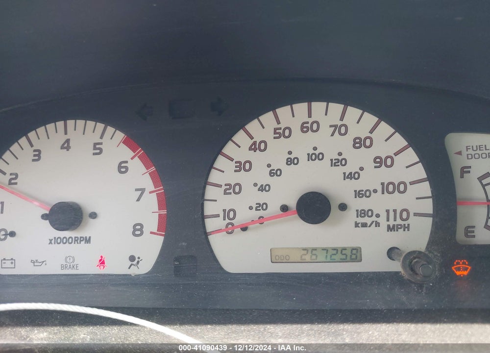 2001 TOYOTA TACOMA PRERUNNER V6 VIN: 5TEGN92N61Z822932