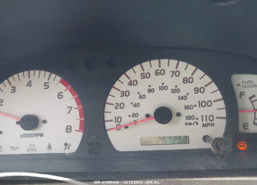 2001 TOYOTA TACOMA PRERUNNER V6 VIN: 5TEGN92N61Z822932
