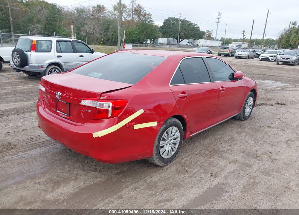 2014 TOYOTA CAMRY LE VIN: 4T1BF1FK9EU851974
