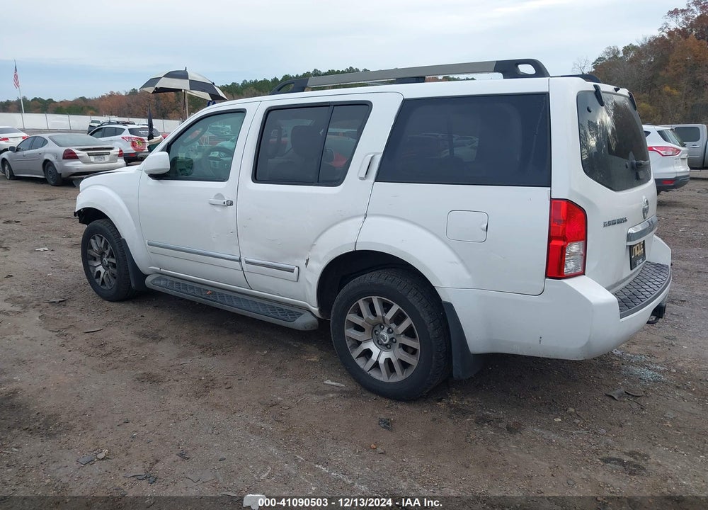 2011 NISSAN PATHFINDER LE VIN: 5N1AR1NN1BC608563