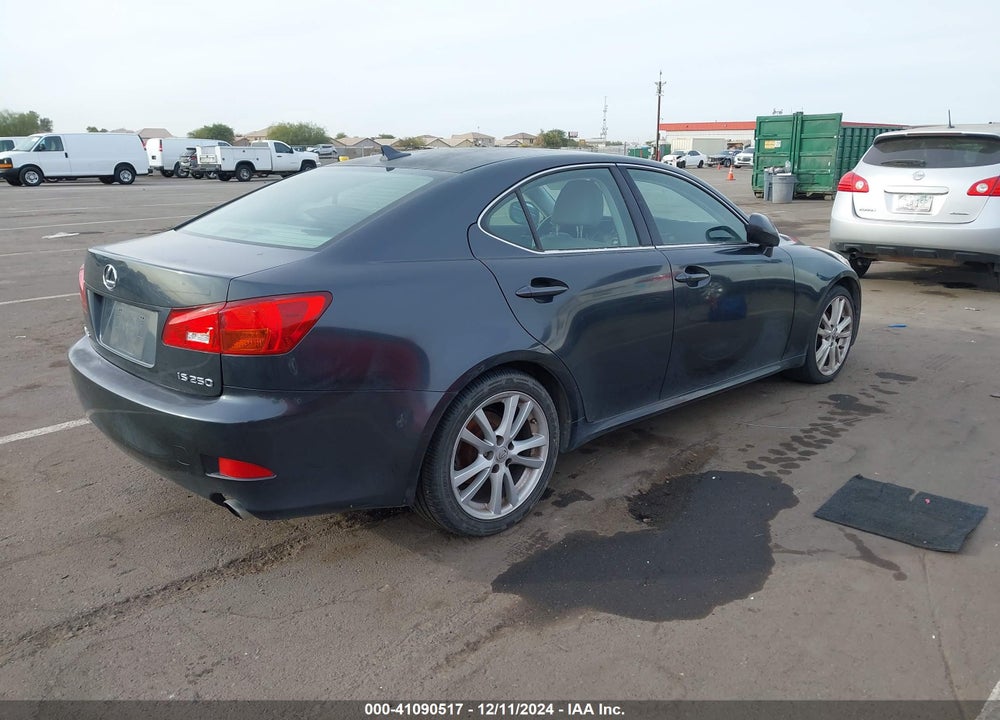2007 LEXUS IS 250 VIN: JTHBK262375030127