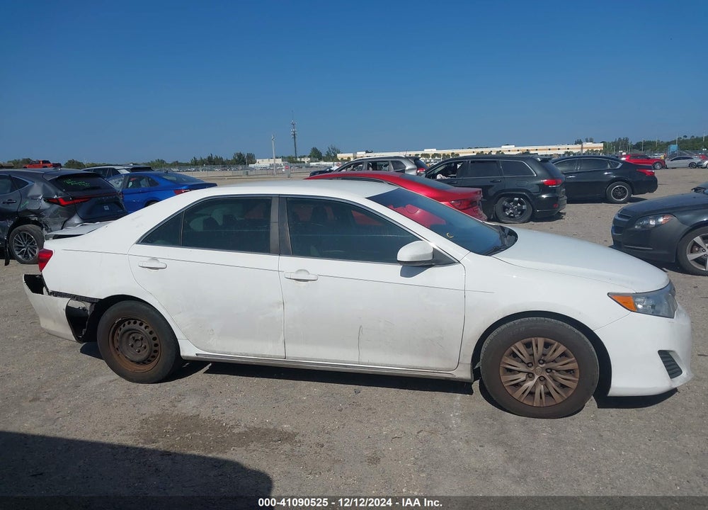 2013 TOYOTA CAMRY LE VIN: 4T1BF1FK3DU651218