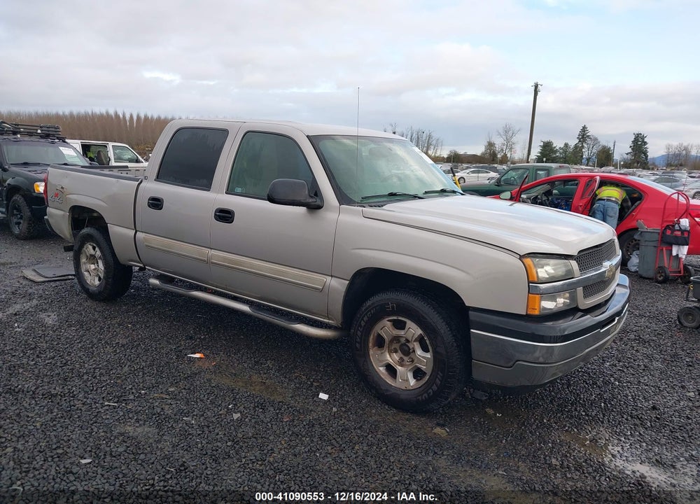 2005 CHEVROLET SILVERADO 1500 LS VIN: 2GCEK13T951310316
