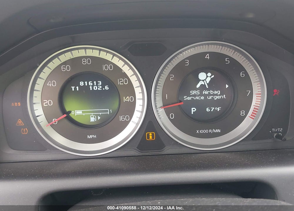 2012 VOLVO XC60 3.2/3.2 PLATINUM/3.2 PREMIER/3.2 PREMIER PLUS VIN: YV4940DL0C2311417