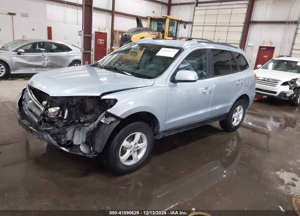 2007 HYUNDAI SANTA FE GLS VIN: 5NMSG73D37H065558