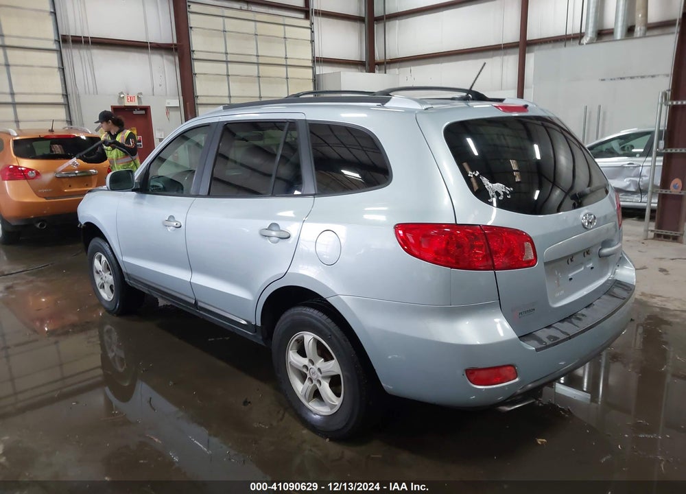 2007 HYUNDAI SANTA FE GLS VIN: 5NMSG73D37H065558