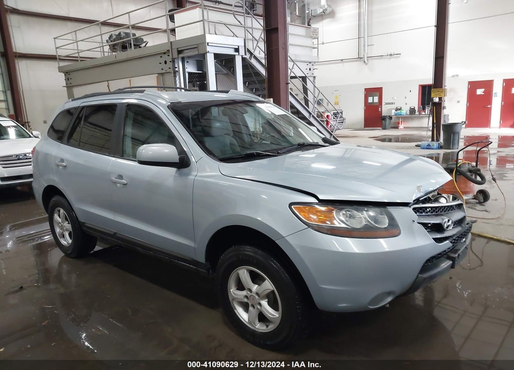 2007 HYUNDAI SANTA FE GLS VIN: 5NMSG73D37H065558