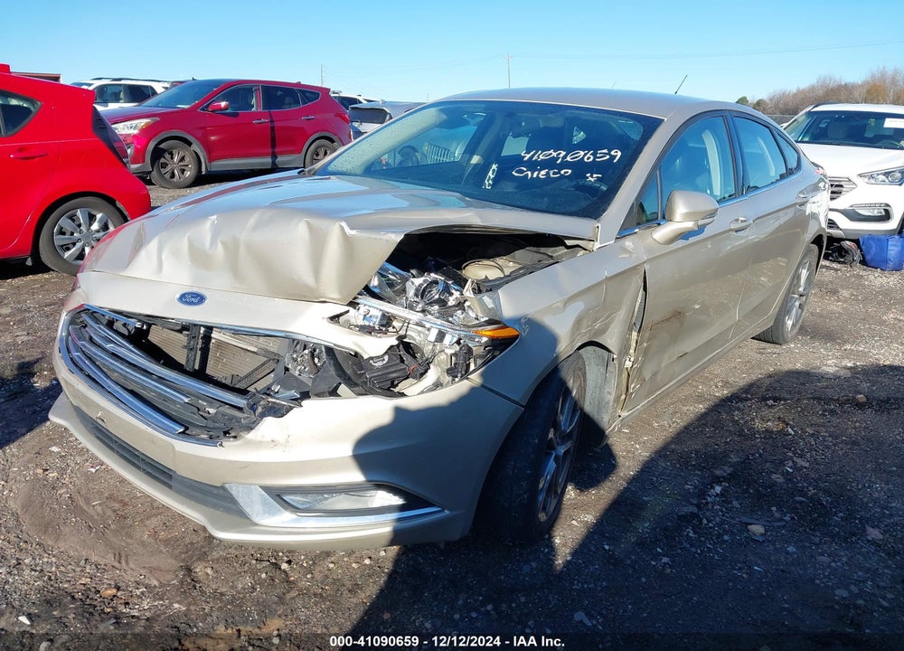 2017 FORD FUSION SE VIN: 3FA6P0T96HR289371