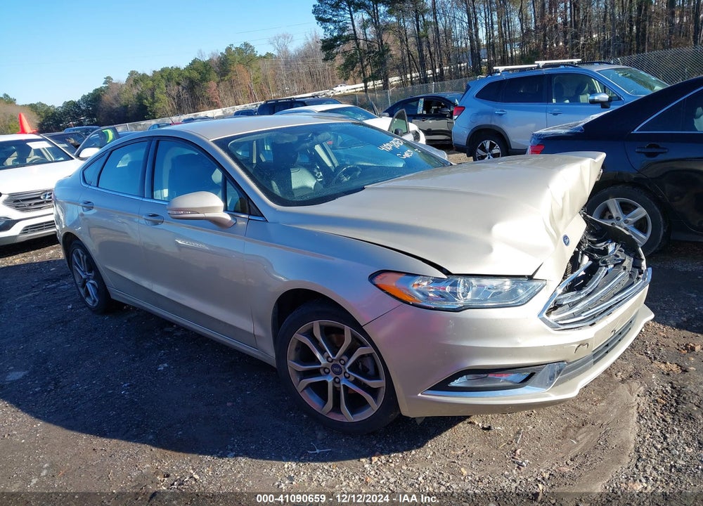 2017 FORD FUSION SE VIN: 3FA6P0T96HR289371