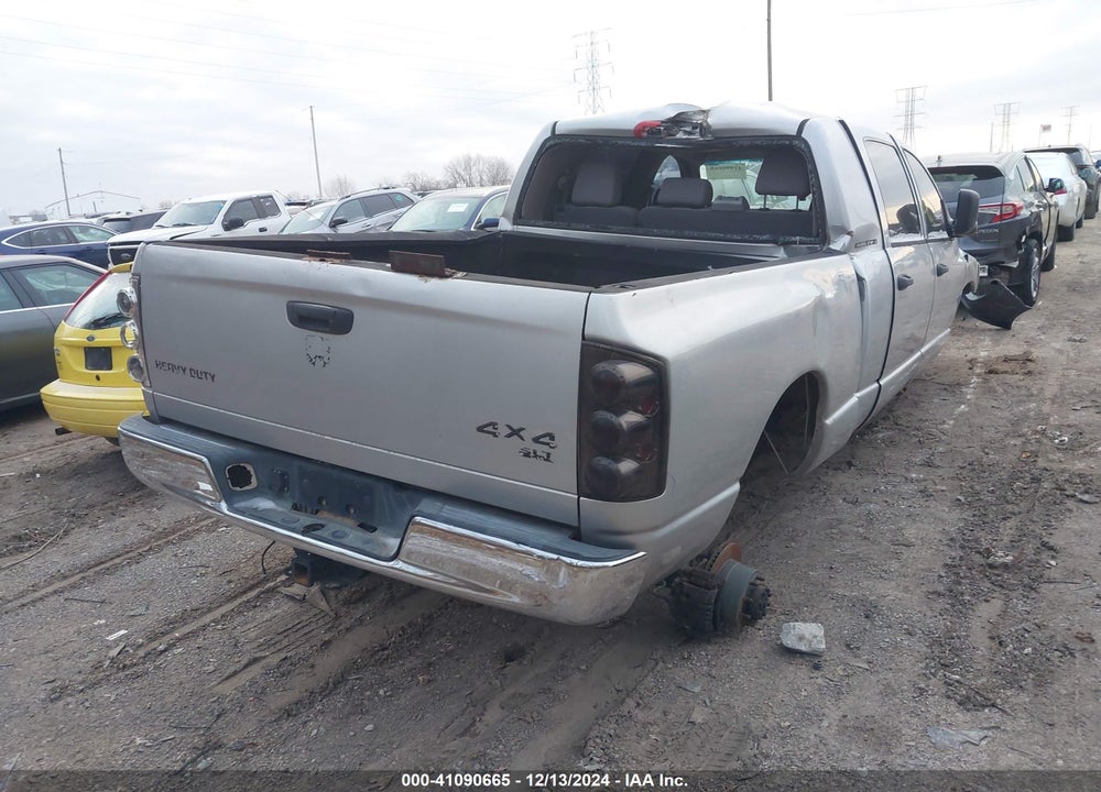2006 DODGE RAM 2500 VIN: 3D7KS29C06G228795