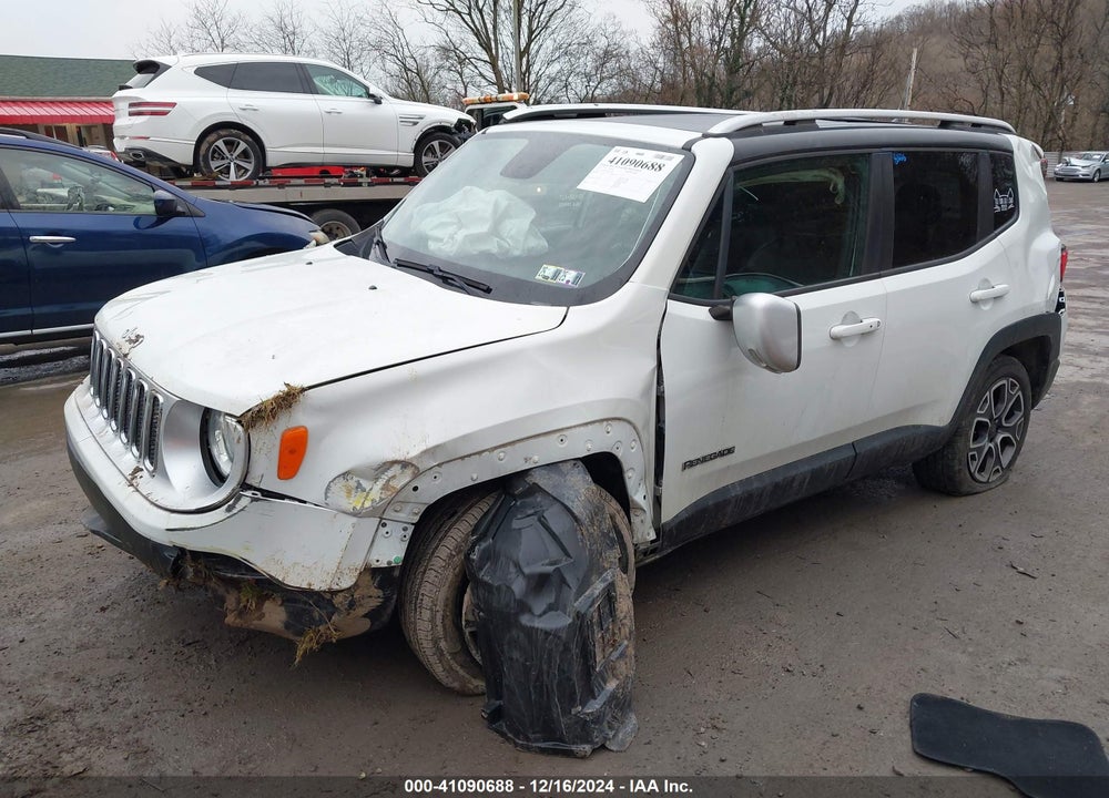 2015 JEEP RENEGADE LIMITED VIN: ZACCJBDT4FPC38432