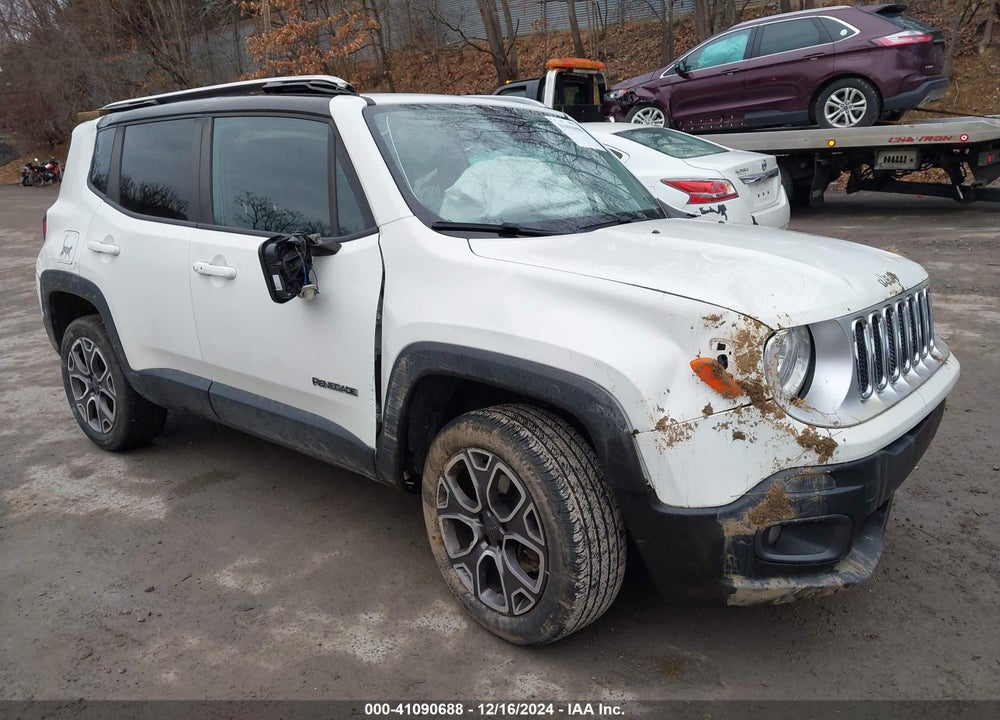 2015 JEEP RENEGADE LIMITED VIN: ZACCJBDT4FPC38432