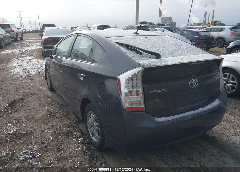 2011 TOYOTA PRIUS TWO VIN: JTDKN3DU6B0278476