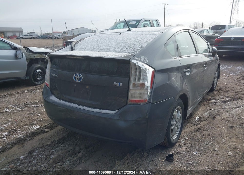 2011 TOYOTA PRIUS TWO VIN: JTDKN3DU6B0278476