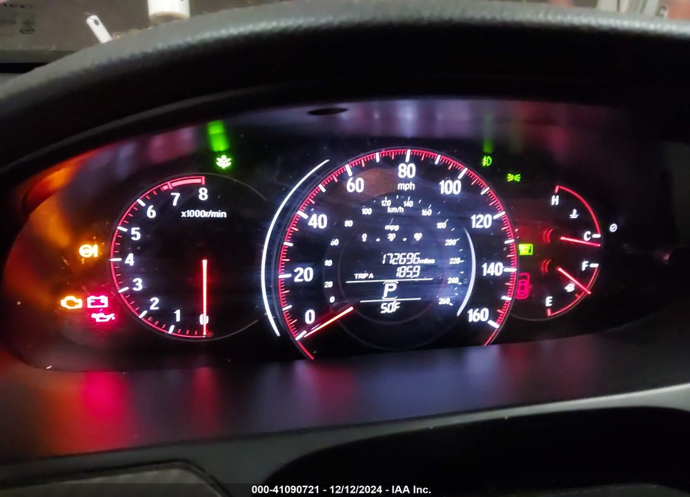 2016 HONDA ACCORD VIN: 1HGCR2F59GA034915