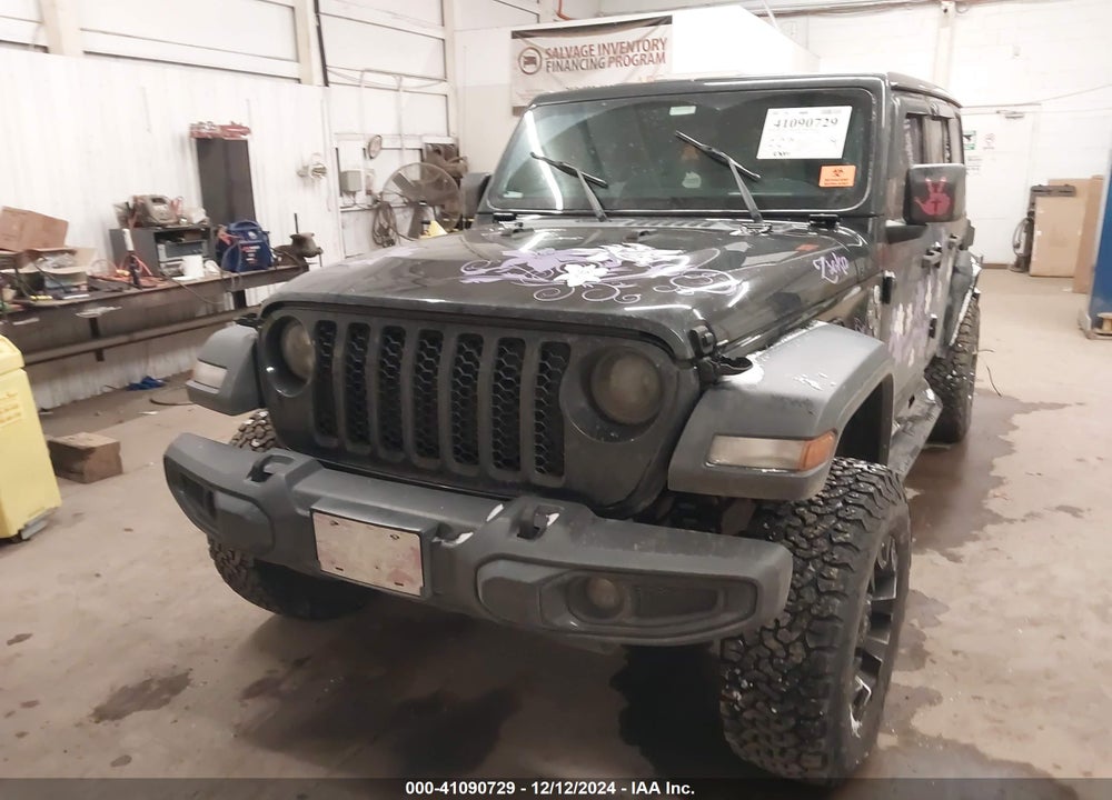 2018 JEEP WRANGLER UNLIMITED SPORT S 4X4 VIN: 1C4HJXDN9JW196999