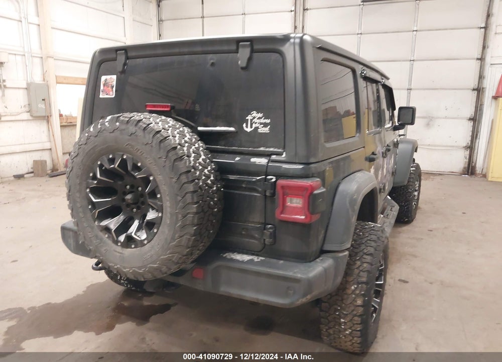 2018 JEEP WRANGLER UNLIMITED SPORT S 4X4 VIN: 1C4HJXDN9JW196999