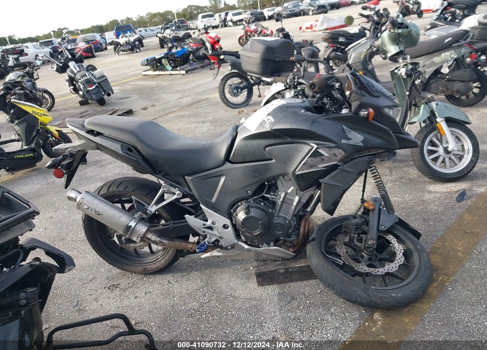 2013 HONDA CB500 X VIN: MLHPC4616D5000961