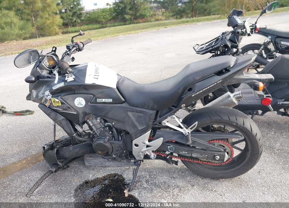 2013 HONDA CB500 X VIN: MLHPC4616D5000961
