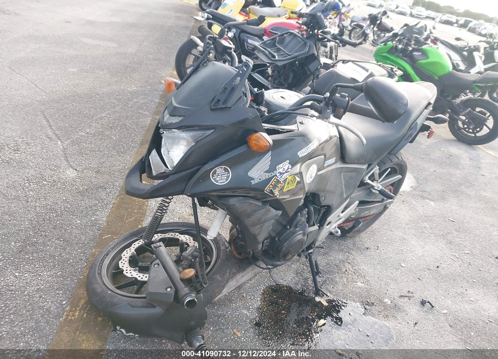 2013 HONDA CB500 X VIN: MLHPC4616D5000961