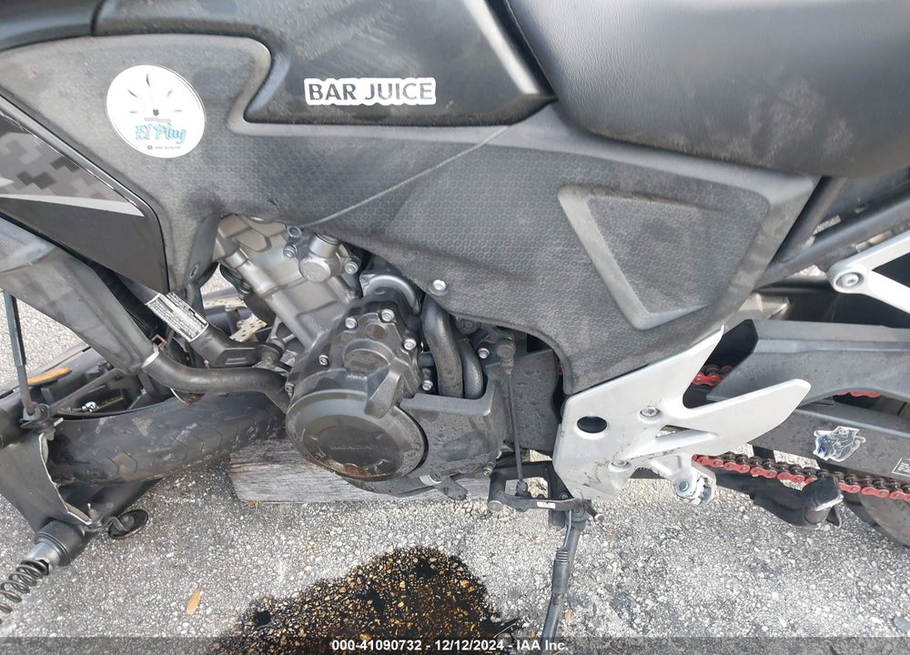 2013 HONDA CB500 X VIN: MLHPC4616D5000961