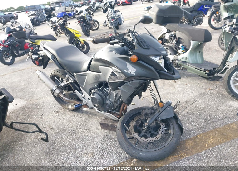 2013 HONDA CB500 X VIN: MLHPC4616D5000961