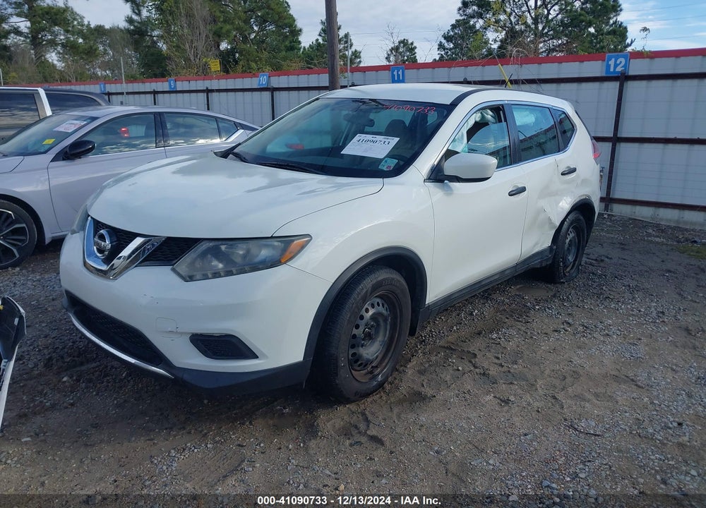 2016 NISSAN ROGUE S VIN: 5N1AT2MT3GC846137