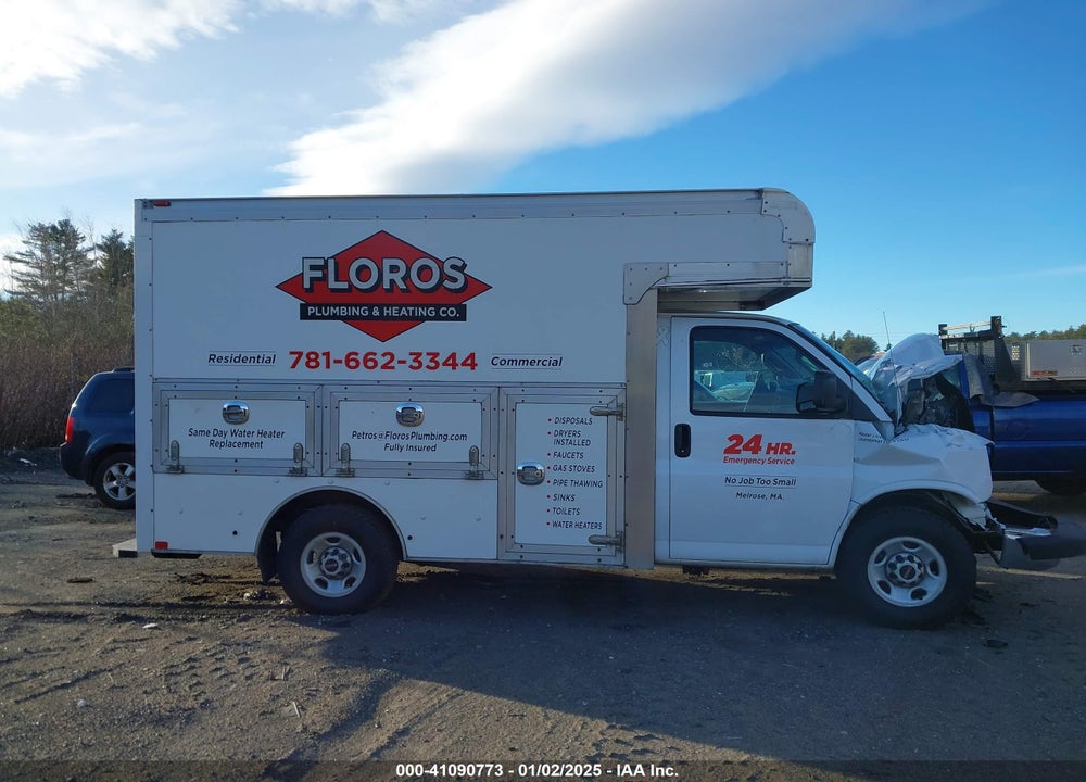 2018 GMC SAVANA CUTAWAY WORK VAN VIN: 1GD07RFG8J1331131
