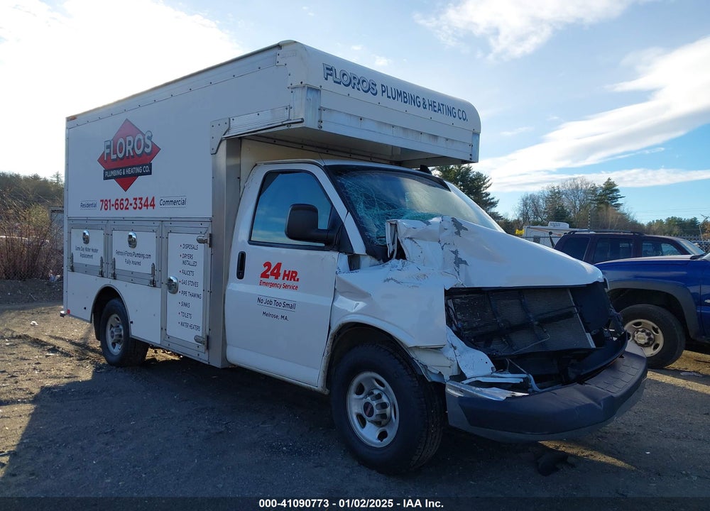 2018 GMC SAVANA CUTAWAY WORK VAN VIN: 1GD07RFG8J1331131