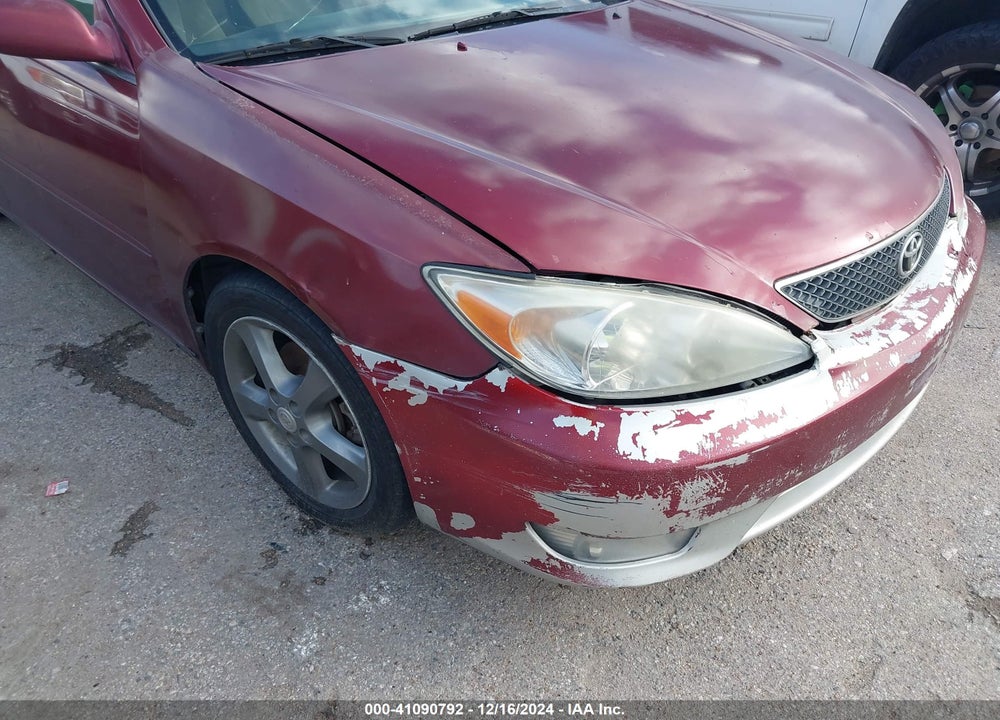 2005 TOYOTA CAMRY SE V6 VIN: 4T1BA32K55U507381