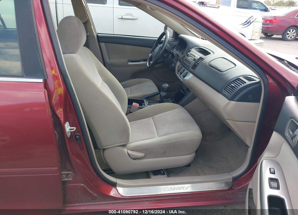 2005 TOYOTA CAMRY SE V6 VIN: 4T1BA32K55U507381