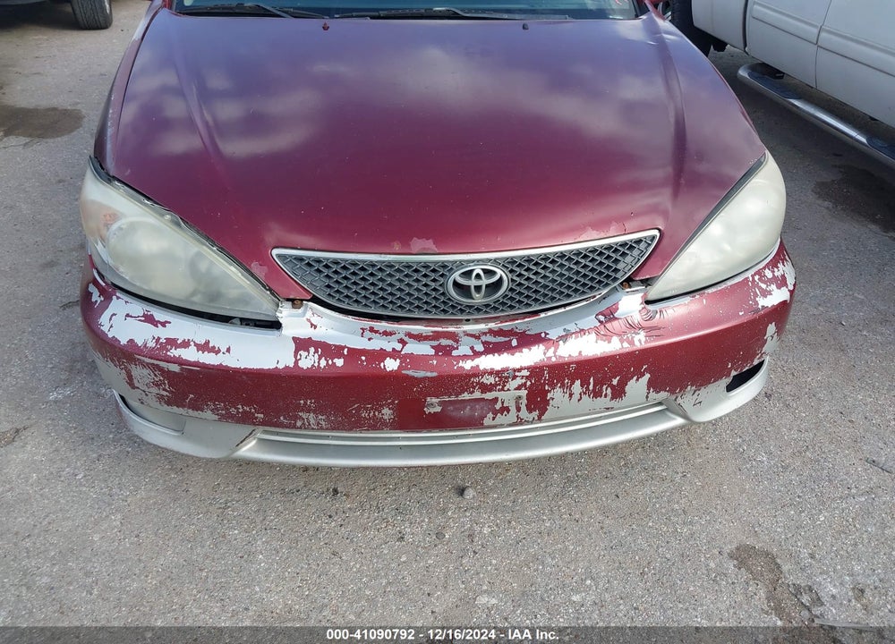2005 TOYOTA CAMRY SE V6 VIN: 4T1BA32K55U507381