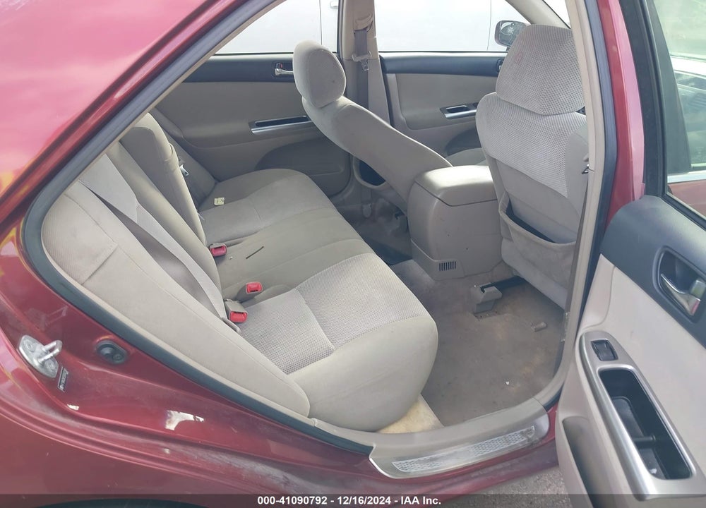 2005 TOYOTA CAMRY SE V6 VIN: 4T1BA32K55U507381