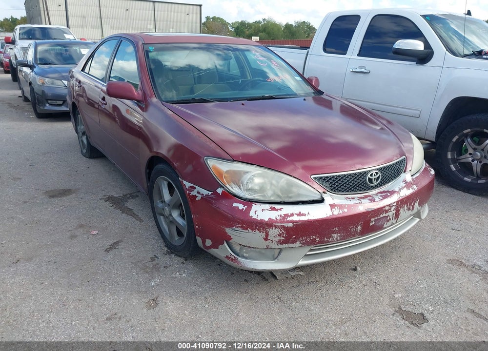 2005 TOYOTA CAMRY SE V6 VIN: 4T1BA32K55U507381
