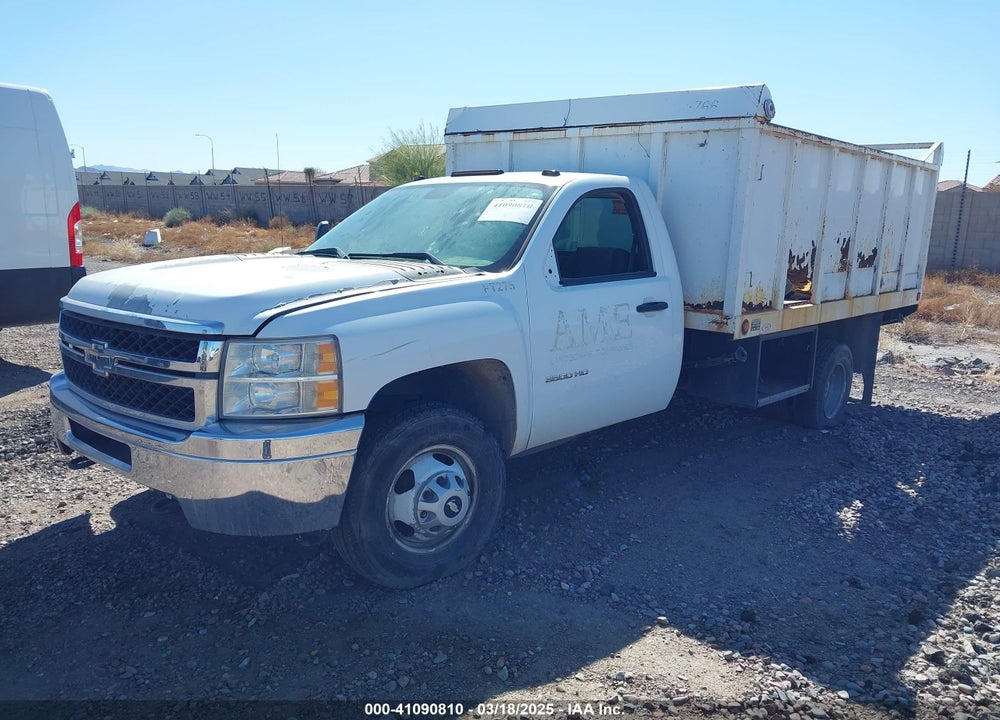 2013 CHEVROLET SILVERADO 3500HD CHASSIS WORK TRUCK VIN: 1GB3CZCG7DF240400
