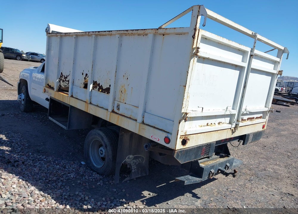 2013 CHEVROLET SILVERADO 3500HD CHASSIS WORK TRUCK VIN: 1GB3CZCG7DF240400