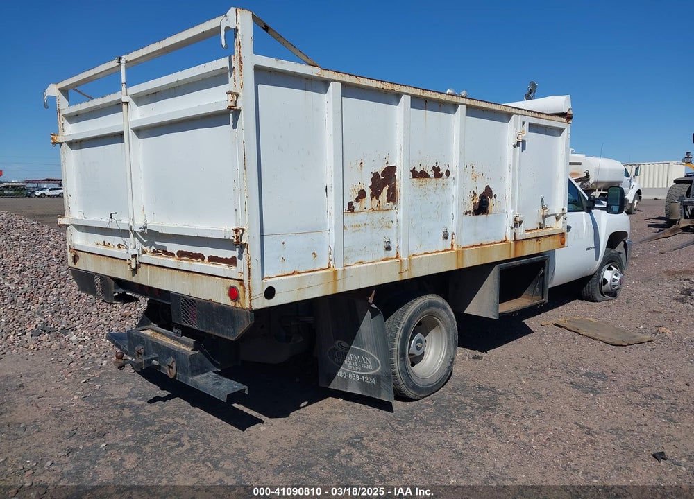 2013 CHEVROLET SILVERADO 3500HD CHASSIS WORK TRUCK VIN: 1GB3CZCG7DF240400
