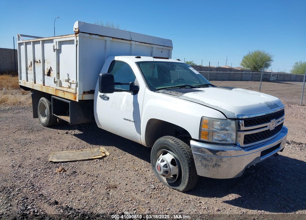 2013 CHEVROLET SILVERADO 3500HD CHASSIS WORK TRUCK VIN: 1GB3CZCG7DF240400